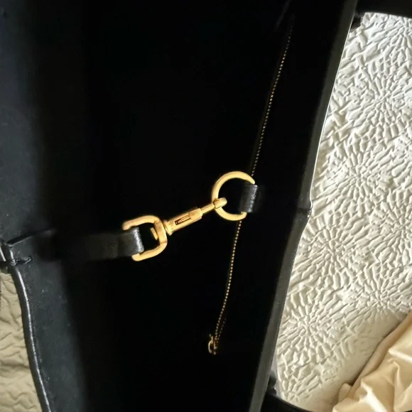 Tory Burch MCGRAW Leather Tote Bag - Picture 6 of 8